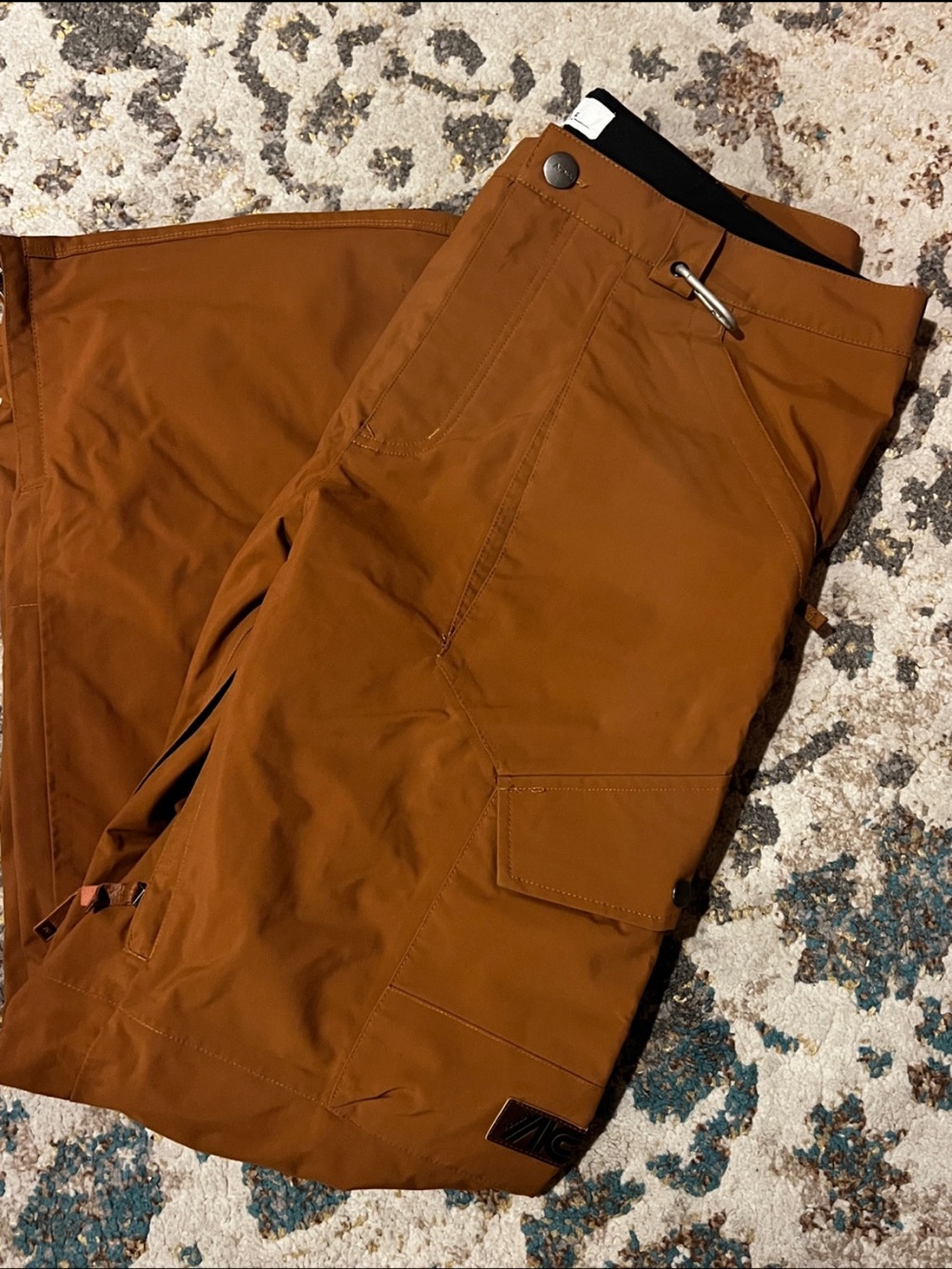 Analog Men's Rust Brown Ski Pants
